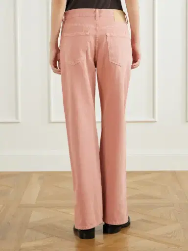 B SIDES Charlot Split Hem Mid-rise Wide-leg Jeans | Thumbnail 4 B SIDES Charlot Split Hem Mid-rise Wide-leg Jeans | Thumbnail 4