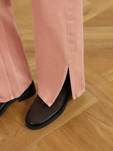B SIDES Charlot Split Hem Mid-rise Wide-leg Jeans | Thumbnail 5 B SIDES Charlot Split Hem Mid-rise Wide-leg Jeans | Thumbnail 5
