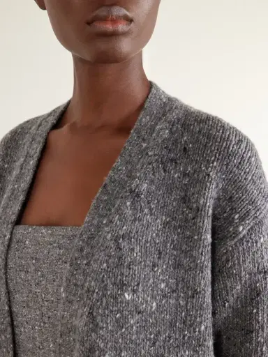 Auralee Wool Cardigan | Thumbnail 4 Auralee Wool Cardigan | Thumbnail 4
