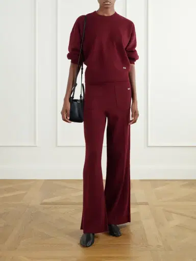 Victoria Beckham Lana Ribbed Wool And Cashmere-blend Sweater | Thumbnail 2 Victoria Beckham Lana Ribbed Wool And Cashmere-blend Sweater | Thumbnail 2