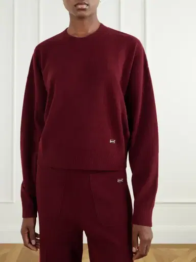 Victoria Beckham Lana Ribbed Wool And Cashmere-blend Sweater | Thumbnail 3 Victoria Beckham Lana Ribbed Wool And Cashmere-blend Sweater | Thumbnail 3