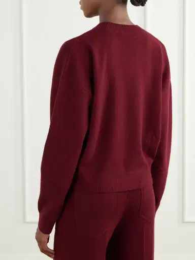 Victoria Beckham Lana Ribbed Wool And Cashmere-blend Sweater | Thumbnail 4 Victoria Beckham Lana Ribbed Wool And Cashmere-blend Sweater | Thumbnail 4