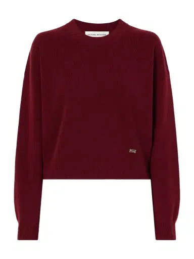Victoria Beckham Lana Ribbed Wool And Cashmere-blend Sweater | Thumbnail 1 Victoria Beckham Lana Ribbed Wool And Cashmere-blend Sweater | Thumbnail 1