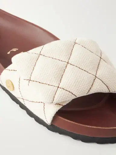 Birkenstock 1774 Sylt Padded Quilted Canvas Sandals | Thumbnail 5 Birkenstock 1774 Sylt Padded Quilted Canvas Sandals | Thumbnail 5