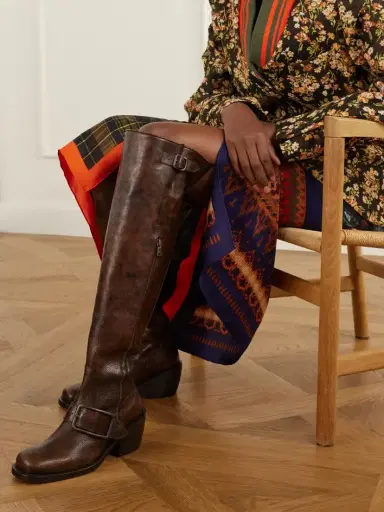 Dries Van Noten Leather Over-the-knee Boots | Thumbnail 2 Dries Van Noten Leather Over-the-knee Boots | Thumbnail 2