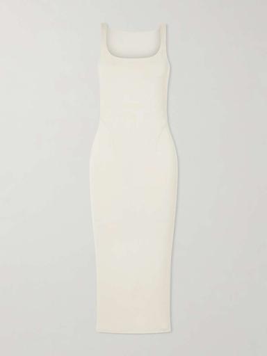Alaïa Stretch-jersey Midi Dress | Thumbnail 1 Alaïa Stretch-jersey Midi Dress | Thumbnail 1