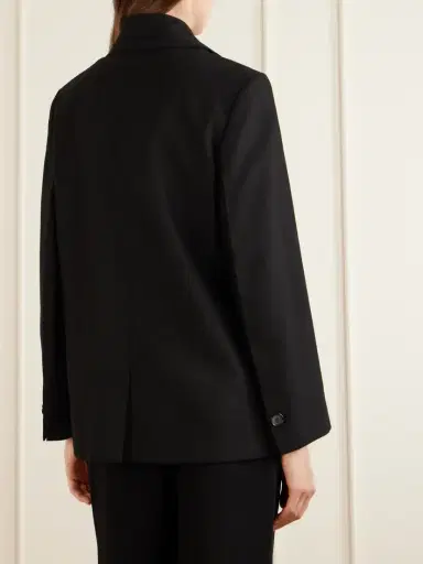TOTEME Scarf-detailed Woven Blazer | Thumbnail 4 TOTEME Scarf-detailed Woven Blazer | Thumbnail 4