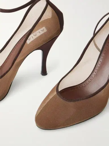 Alaïa 100 Mesh Pumps - Unknown | Thumbnail 5 Alaïa 100 Mesh Pumps - Unknown | Thumbnail 5