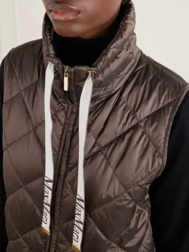 Max Mara Tregic Quilted Shell Down Vest | Thumbnail 5 Max Mara Tregic Quilted Shell Down Vest | Thumbnail 5