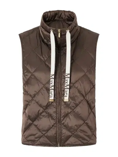 Max Mara Tregic Quilted Shell Down Vest | Thumbnail 1 Max Mara Tregic Quilted Shell Down Vest | Thumbnail 1