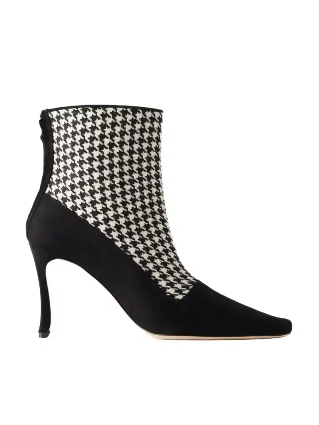 Gosta 90 Houndstooth Wool And Suede Ankle Boots Gosta 90 Houndstooth Wool And Suede Ankle Boots