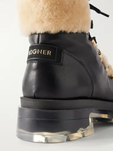Bogner Swansea 9 Shearling-trimmed Leather Ankle Boots | Thumbnail 5 Bogner Swansea 9 Shearling-trimmed Leather Ankle Boots | Thumbnail 5
