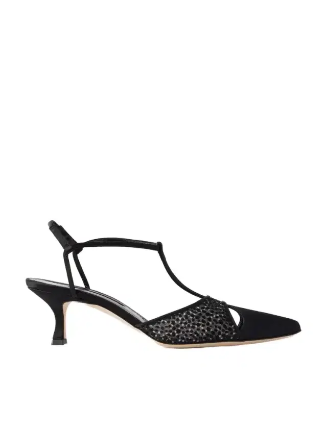 Turgimolda 50 Flocked Mesh And Satin Pumps Turgimolda 50 Flocked Mesh And Satin Pumps
