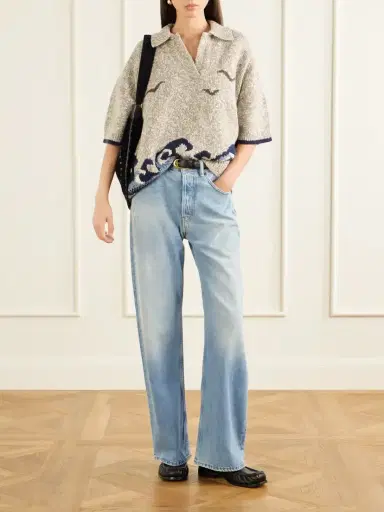Polo Ralph Lauren Intarsia-knit Cotton And Wool-blend Sweater | Thumbnail 2 Polo Ralph Lauren Intarsia-knit Cotton And Wool-blend Sweater | Thumbnail 2