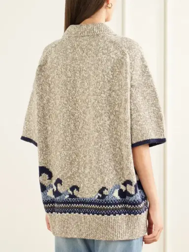 Polo Ralph Lauren Intarsia-knit Cotton And Wool-blend Sweater | Thumbnail 4 Polo Ralph Lauren Intarsia-knit Cotton And Wool-blend Sweater | Thumbnail 4