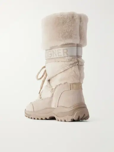 Bogner Alta Badia Shearling-trimmed Suede Ankle Boots | Thumbnail 3 Bogner Alta Badia Shearling-trimmed Suede Ankle Boots | Thumbnail 3