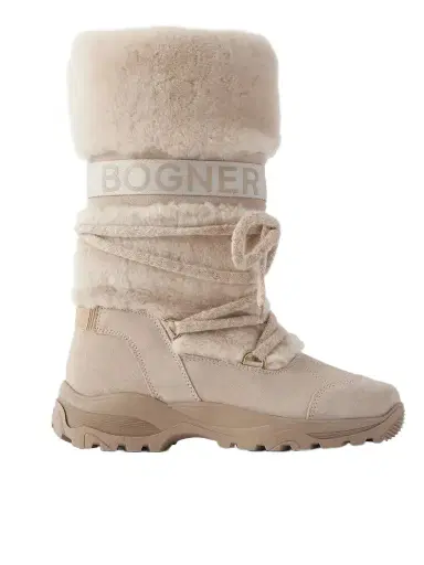 Bogner Alta Badia Shearling-trimmed Suede Ankle Boots | Thumbnail 1 Bogner Alta Badia Shearling-trimmed Suede Ankle Boots | Thumbnail 1