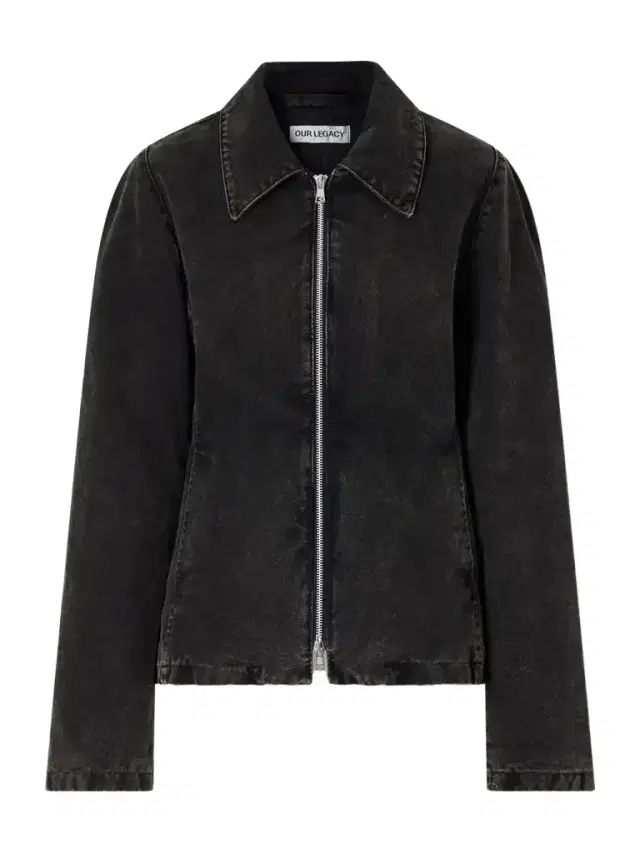 Cinched Denim Jacket Cinched Denim Jacket