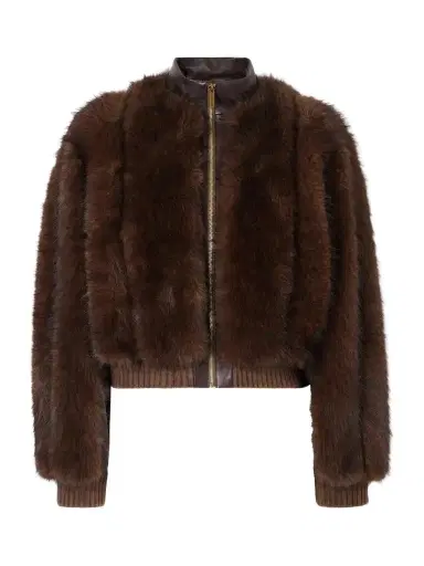 Zimmermann Valiant Plush Bomber Jacket | Thumbnail 1 Zimmermann Valiant Plush Bomber Jacket | Thumbnail 1