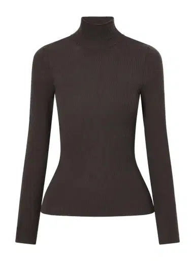 Max Mara Cavallo Ribbed Wool Turtleneck | Thumbnail 1 Max Mara Cavallo Ribbed Wool Turtleneck | Thumbnail 1