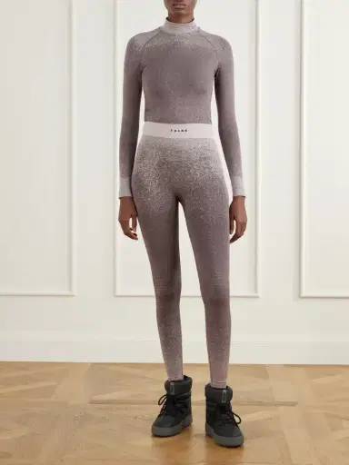 FALKE Ergonomic Sport System Stretch-jersey Ski Leggings | Thumbnail 2 FALKE Ergonomic Sport System Stretch-jersey Ski Leggings | Thumbnail 2