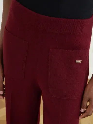 Victoria Beckham Alina Merino Wool And Cashmere-blend Flared Pants | Thumbnail 5 Victoria Beckham Alina Merino Wool And Cashmere-blend Flared Pants | Thumbnail 5