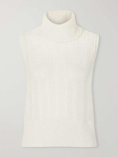 Veronica Beard Mazzy Cashmere Turtleneck Sweater Vest | Thumbnail 1 Veronica Beard Mazzy Cashmere Turtleneck Sweater Vest | Thumbnail 1