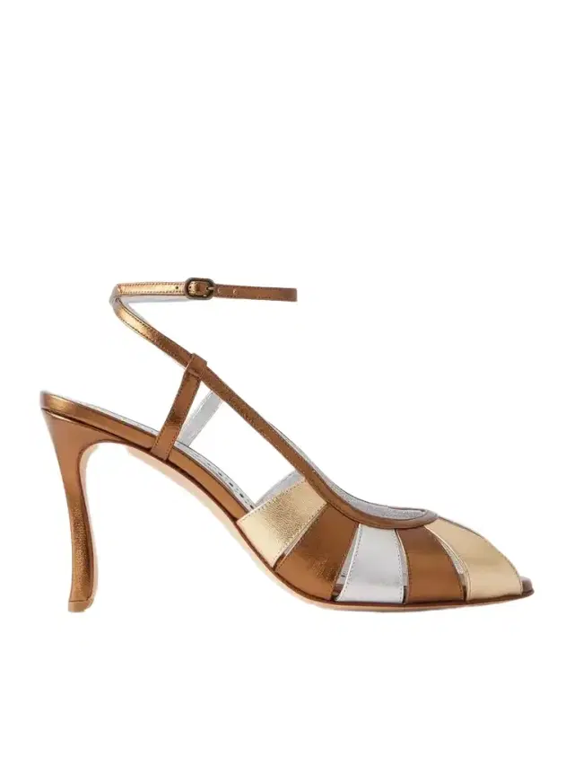 Cloudadhi 90 Metallic Leather Sandals Cloudadhi 90 Metallic Leather Sandals