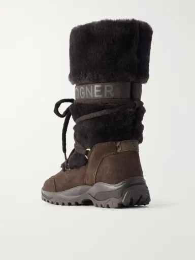Bogner Alta Badia 8 Shearling-trimmed Suede Ankle Boots | Thumbnail 3 Bogner Alta Badia 8 Shearling-trimmed Suede Ankle Boots | Thumbnail 3