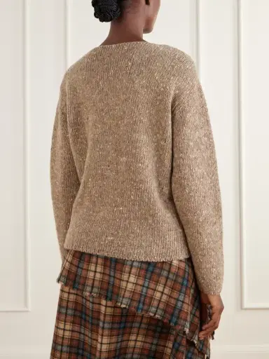 Auralee Wool Sweater | Thumbnail 4 Auralee Wool Sweater | Thumbnail 4