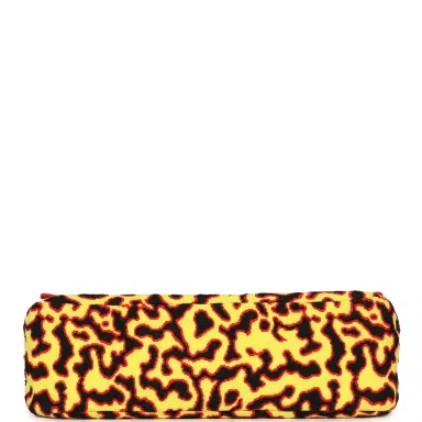 Chanel Chanel Maxi "Magma" Flap Bag Yellow, Red, Black Mixed Fibers Gold Hardware | Thumbnail 6 Chanel Chanel Maxi "Magma" Flap Bag Yellow, Red, Black Mixed Fibers Gold Hardware | Thumbnail 6