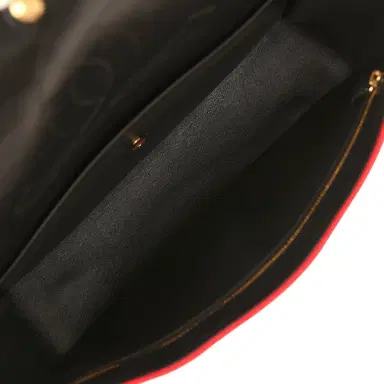 Chanel Chanel Maxi "Magma" Flap Bag Yellow, Red, Black Mixed Fibers Gold Hardware | Thumbnail 8 Chanel Chanel Maxi "Magma" Flap Bag Yellow, Red, Black Mixed Fibers Gold Hardware | Thumbnail 8