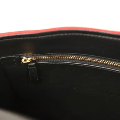 Chanel Chanel Maxi "Magma" Flap Bag Yellow, Red, Black Mixed Fibers Gold Hardware | Thumbnail 9 Chanel Chanel Maxi "Magma" Flap Bag Yellow, Red, Black Mixed Fibers Gold Hardware | Thumbnail 9