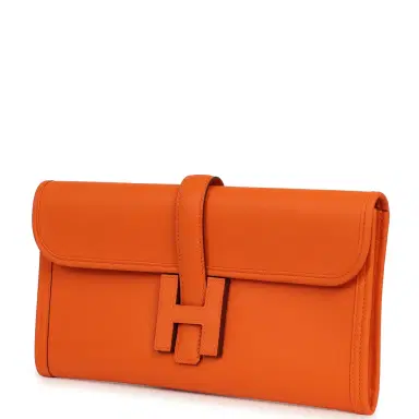HERMÈS Hermes Jige Elan 29 Orange Swift | Thumbnail 5 HERMÈS Hermes Jige Elan 29 Orange Swift | Thumbnail 5