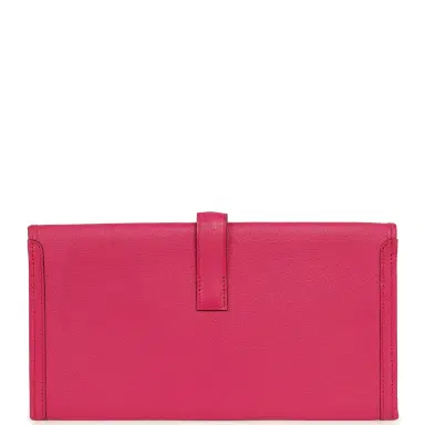 HERMÈS Hermes Jige Elan 29 Rose Shocking Chevre Mysore | Thumbnail 4 HERMÈS Hermes Jige Elan 29 Rose Shocking Chevre Mysore | Thumbnail 4