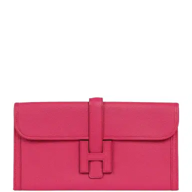 HERMÈS Hermes Jige Elan 29 Rose Shocking Chevre Mysore | Thumbnail 1 HERMÈS Hermes Jige Elan 29 Rose Shocking Chevre Mysore | Thumbnail 1