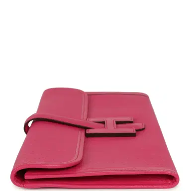 HERMÈS Pre-owned Hermes Jige Elan 29 Rose Shocking Chevre Mysore | Thumbnail 3 HERMÈS Pre-owned Hermes Jige Elan 29 Rose Shocking Chevre Mysore | Thumbnail 3