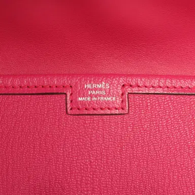 HERMÈS Pre-owned Hermes Jige Elan 29 Rose Shocking Chevre Mysore | Thumbnail 7 HERMÈS Pre-owned Hermes Jige Elan 29 Rose Shocking Chevre Mysore | Thumbnail 7