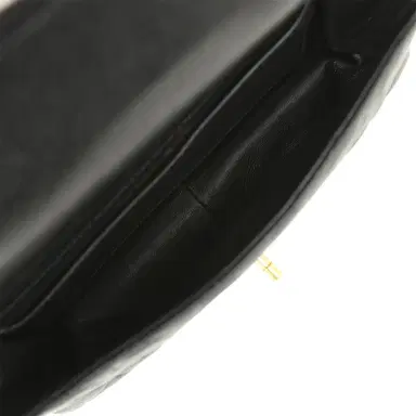 Chanel Vintage Chanel Double Sided Flap Bag Black Caviar Gold Hardware | Thumbnail 11 Chanel Vintage Chanel Double Sided Flap Bag Black Caviar Gold Hardware | Thumbnail 11