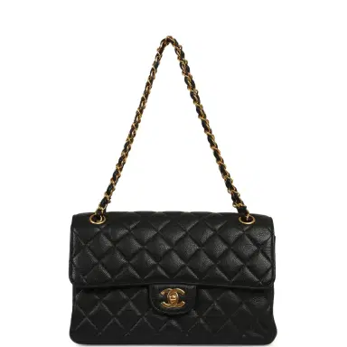 Chanel Vintage Chanel Double Sided Flap Bag Black Caviar Gold Hardware | Thumbnail 7 Chanel Vintage Chanel Double Sided Flap Bag Black Caviar Gold Hardware | Thumbnail 7
