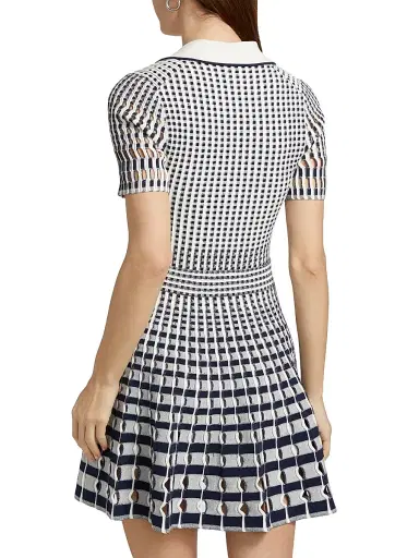 Simkhai Women's Tovi Knit Polo Minidress | Thumbnail 5 Simkhai Women's Tovi Knit Polo Minidress | Thumbnail 5