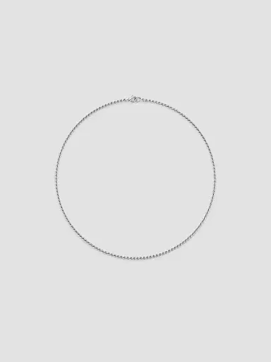 David Yurman Women's Sculpted Cable Chain Necklace in Sterling Silver, 2.7MM | Thumbnail 3 David Yurman Women's Sculpted Cable Chain Necklace in Sterling Silver, 2.7MM | Thumbnail 3