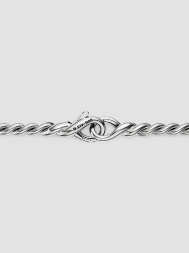 David Yurman Women's Sculpted Cable Chain Necklace in Sterling Silver, 2.7MM | Thumbnail 4 David Yurman Women's Sculpted Cable Chain Necklace in Sterling Silver, 2.7MM | Thumbnail 4