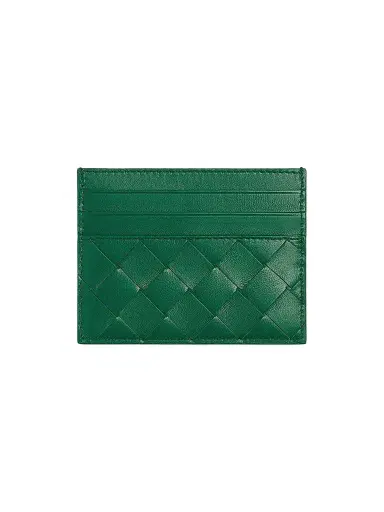 Bottega Veneta Women's Intrecciato Leather Card Case | Thumbnail 1 Bottega Veneta Women's Intrecciato Leather Card Case | Thumbnail 1