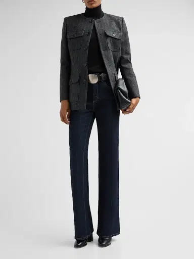Nili Lotan Women's Celia Bootcut Jeans | Thumbnail 2 Nili Lotan Women's Celia Bootcut Jeans | Thumbnail 2