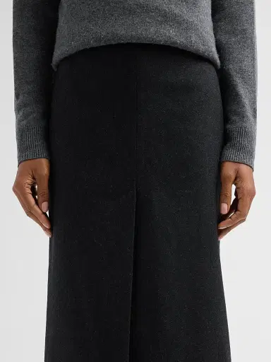Nili Lotan Women's Mariha Wool Midi Skirt | Thumbnail 5 Nili Lotan Women's Mariha Wool Midi Skirt | Thumbnail 5
