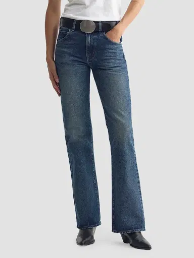 Nili Lotan Women's Roxane Mid-Rise Flare Jeans | Thumbnail 2 Nili Lotan Women's Roxane Mid-Rise Flare Jeans | Thumbnail 2