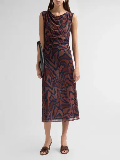 Johnny Was Women's Kessari Leyla Midi Dress | Thumbnail 2 Johnny Was Women's Kessari Leyla Midi Dress | Thumbnail 2