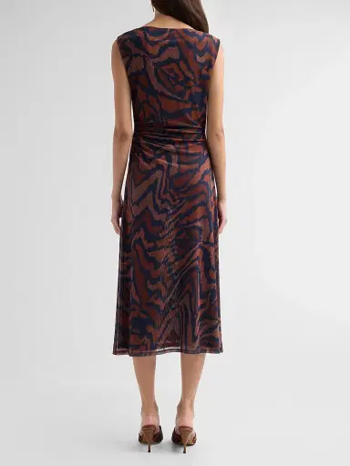 Johnny Was Women's Kessari Leyla Midi Dress | Thumbnail 3 Johnny Was Women's Kessari Leyla Midi Dress | Thumbnail 3