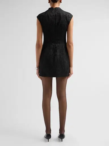 Veronica Beard Women's Haworth Jacquard Mini Dress | Thumbnail 3 Veronica Beard Women's Haworth Jacquard Mini Dress | Thumbnail 3
